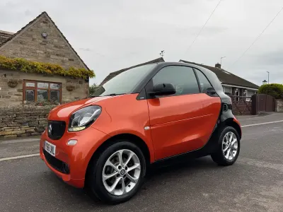 Usado Smart ForTwo Coupé Passion 71 CV (52 kW) 2018 Negro Coupe