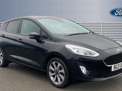 Used Ford Fiesta Trend 95 HP (69 kW) 2021 Black Hatchback