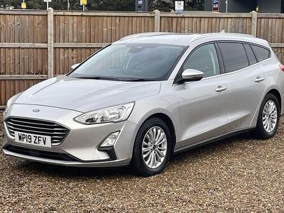 Silver Used 2019 Ford Focus Titanium Estate | £8,100 (Fair price)