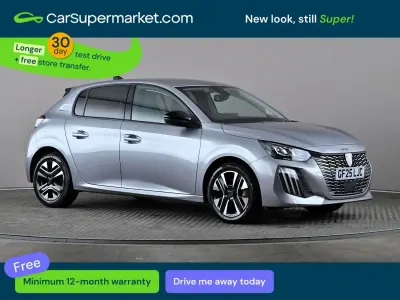 Second-hand Peugeot 208 Allure 101 CP (74 kW) 2025 Gri Hatchback