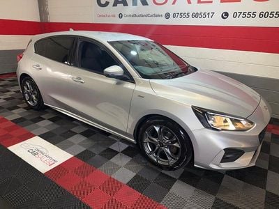 Gebraucht Ford Focus ST-Line 125 PS (91 kW) 2019 Silber Kleinwagen