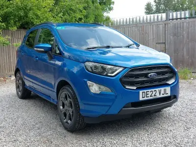 Used Ford Ecosport ST-Line 140 HP (102 kW) 2022 Blue SUV