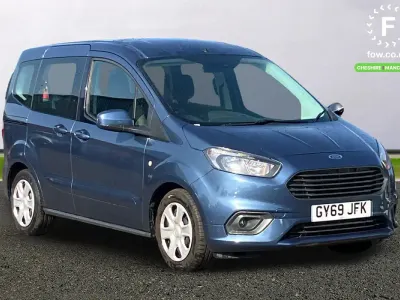 Used Ford Tourneo Courier Zetec 2019 Blue MPV