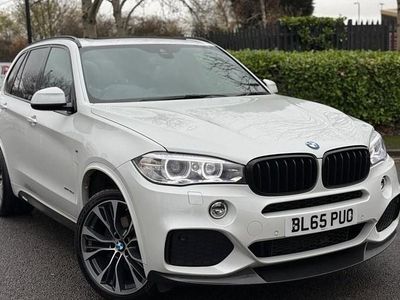 White Used 2015 BMW X5 M Sport SUV | £21,995 (Fair price)