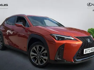 Used Lexus UX 250h Sport Design Packet 2023 Orange SUV