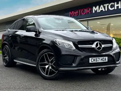 Käytetty Mercedes GLE350 AMG Line Premium Plus 2017 Musta Coupe - kaksiovinen