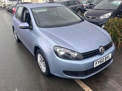 Used VW Golf VI S 160 HP (117 kW) 2010 Blue Hatchback