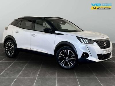 White Used 2020 Peugeot 2008 GT-line SUV | £11,995 (Fair price)