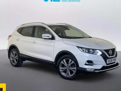Used Nissan Qashqai N-Connecta 160 HP (117 kW) 2020 White SUV