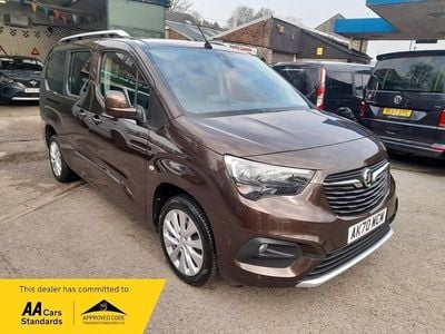 Used Vauxhall Combo Elite 130 HP (95 kW) 2020 Brown MPV