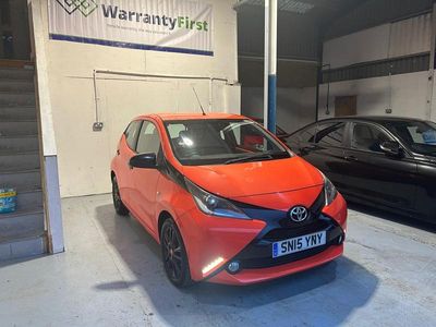 Used Toyota Aygo X-cite 69 HP (50 kW) 2015 Orange Hatchback