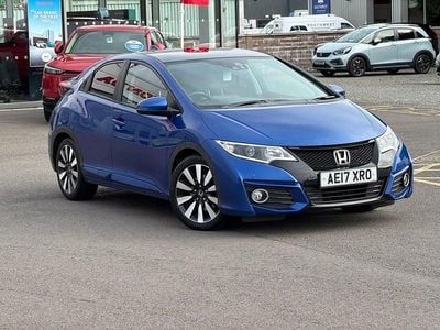 Used Honda Civic SR 142 HP (104 kW) 2017 Blue Hatchback