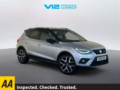 Begagnad Seat Arona FR Sport 115 HK (84 kW) 2019 Silver SUV