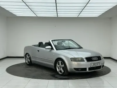 Used Audi A4 Cabriolet Sport 168 HP (123 kW) 2003 Silver Cabriolet