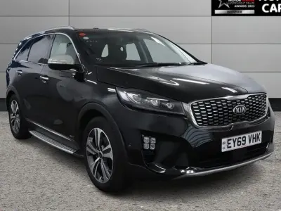 Used Kia Sorento GT-Line S 200 HP (147 kW) 2019 Black SUV