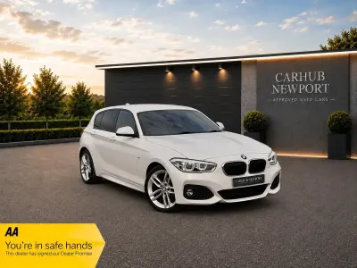Używany BMW 118 M Sport 2017 Biały Hatchback