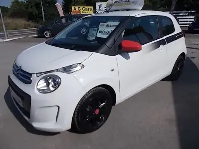 Used Citroën C1 Furio 82 HP (60 kW) 2017 White Hatchback