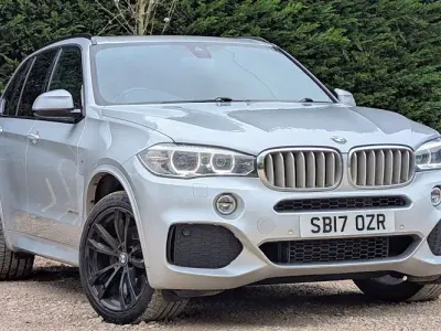 Used BMW X5 M Sport 313 HP (230 kW) 2017 Silver SUV