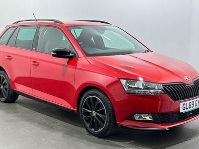 Used Skoda Fabia Monte Carlo 110 HP (80 kW) 2020 Red Estate