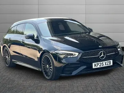 Used Mercedes CLA180 Shooting Brake AMG Line Premium Plus 148 HP (108 kW) 2025 Cosmos black Estate