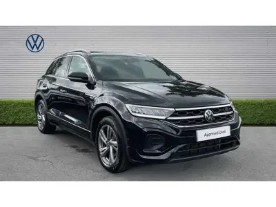 Used VW T-Roc R-line 150 HP (110 kW) 2022 Black SUV