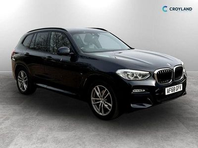 Used BMW X3 M Sport 190 HP (139 kW) 2018 Black SUV