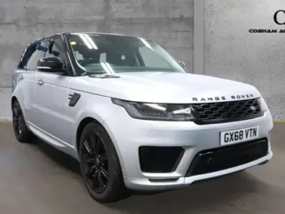 Used Land Rover Range Rover Sport Autobiography Dynamic 306 HP (225 kW) 2018 Silver SUV