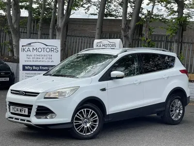 Used Ford Kuga Titanium 163 HP (119 kW) 2014 White SUV