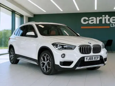 Used BMW X1 xLine 192 HP (141 kW) 2018 White SUV