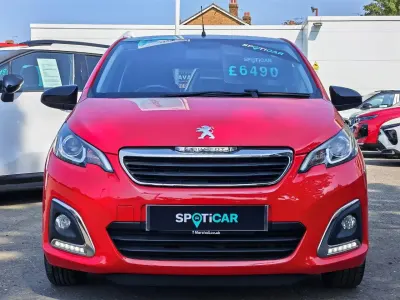 Used Peugeot 108 Allure 71 HP (52 kW) 2018 Red