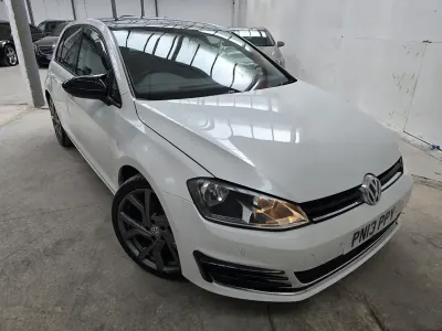 Used VW Golf VII GT 2013 White Hatchback