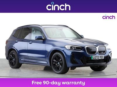 Blue Used 2022 BMW iX3 M Sport SUV | £28,299 (Fair price)