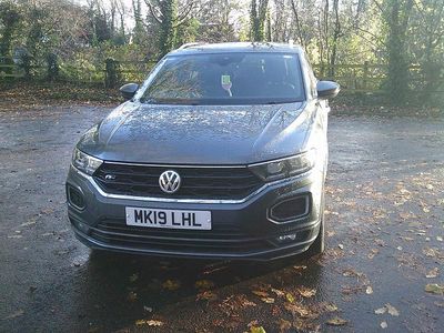 Grey Used 2019 VW T-Roc R-line SUV | £11,950 (Fair price)