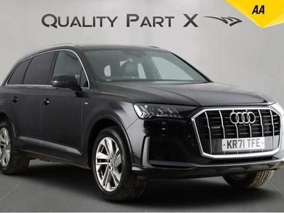 Used Audi Q7 S-Line 340 HP (250 kW) 2022 Black SUV