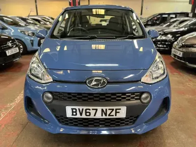 Used Hyundai i10 SE 2017 Blue Hatchback