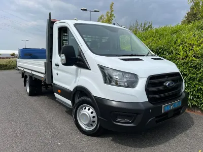 Used Ford Transit 130 HP (95 kW) 2021 White Van