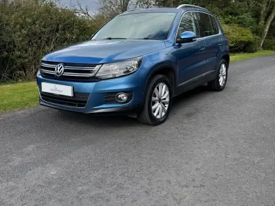 Used VW Tiguan Match 138 HP (101 kW) 2015 Blue SUV
