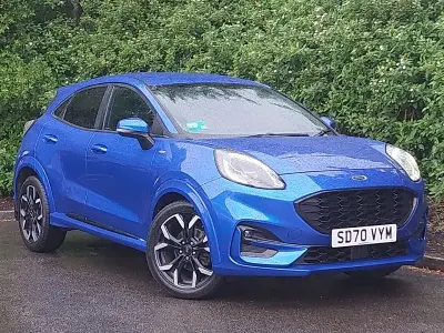 Used Ford Puma ST-Line X 125 HP (91 kW) 2020 Blue SUV