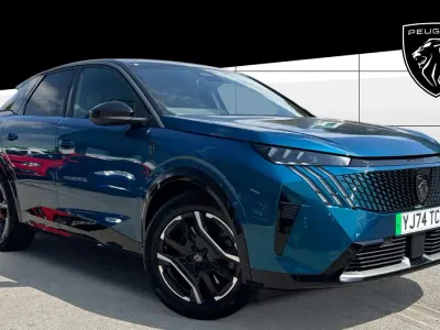 Used Peugeot e-3008 GTi 156 kW (213 HP) 2025 Blue SUV
