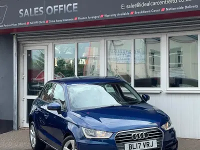 Used Audi A1 Sportback Sport 125 HP (91 kW) 2017 Blue Hatchback