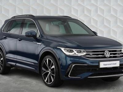 Used VW Tiguan R-line 150 HP (110 kW) 2023 Blue SUV