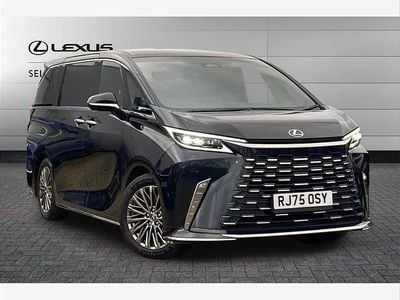 New Lexus LM350h 250 HP (183 kW) 2025 Black MPV