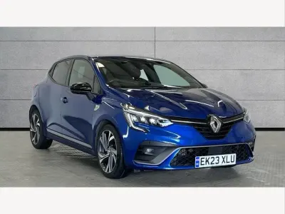 Used Renault Clio RS Line 89 HP (65 kW) 2023 Blue Hatchback