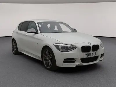 Used BMW M135 M Performance 320 HP (235 kW) 2014 White Hatchback
