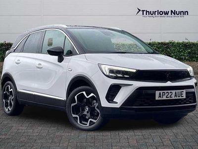 White jade Used 2022 Vauxhall Crossland Ultimate SUV | £13,499 (Fair price)