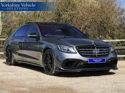 Usado Mercedes S63L AMG 2018 Cinzento Sedan