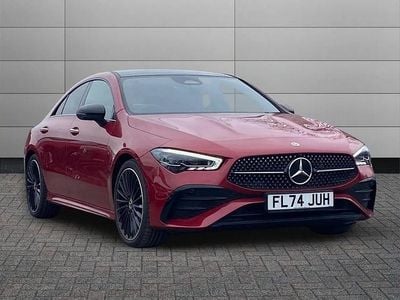 Used Mercedes CLA220 AMG Line Premium Plus 190 HP (139 kW) 2024 Red Sedan