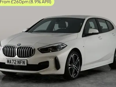 Used BMW 118 M Sport 150 HP (110 kW) 2022 White Hatchback