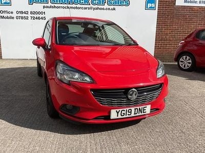 Used Vauxhall Corsa 75 HP (55 kW) 2019 Red Hatchback