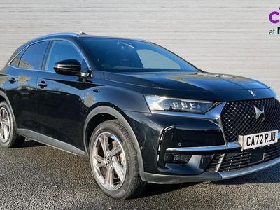 Black Used 2022 DS Automobiles DS7 Crossback Rivoli SUV | £18,656